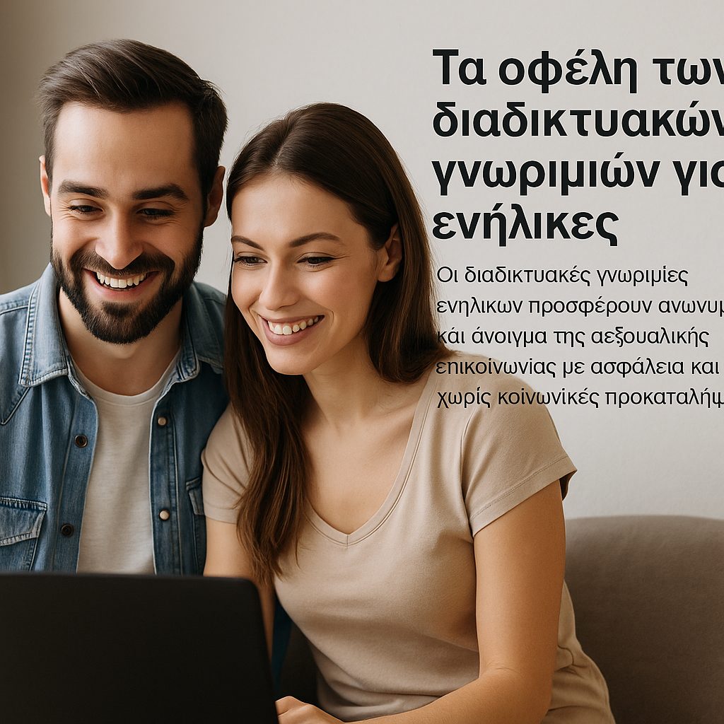 Ζευγάρι γνωρίζεται μέσω διαδικτυακής εφαρμογής γνωριμιών σε οικιακό περιβάλλον